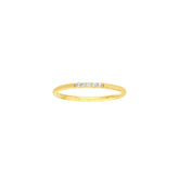 Center Diamond Polished Band Ring